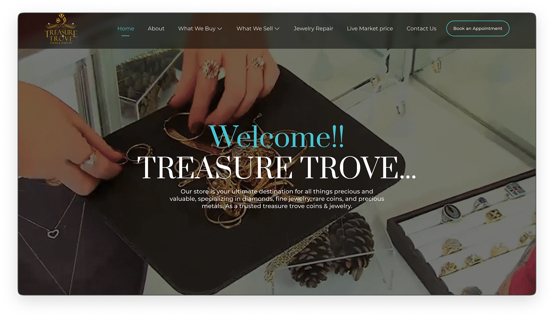 Treasure Trove Coins And Jewelry